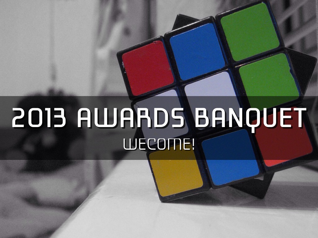 2013 Awards Banquet