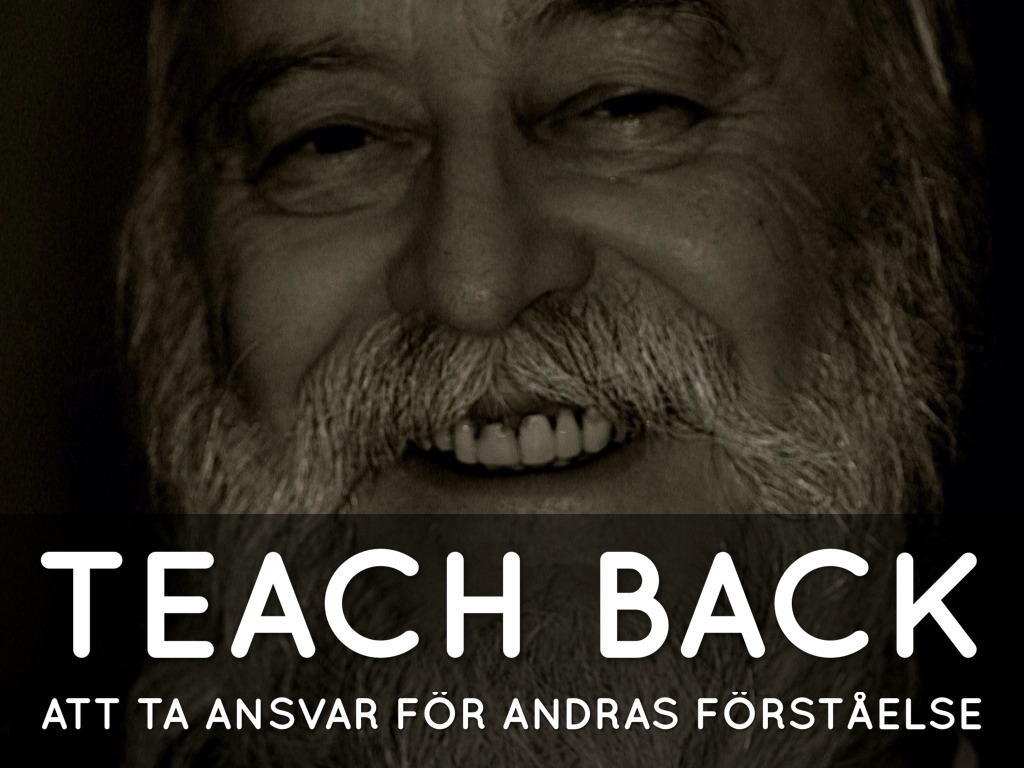 Teach Back Mars 2013