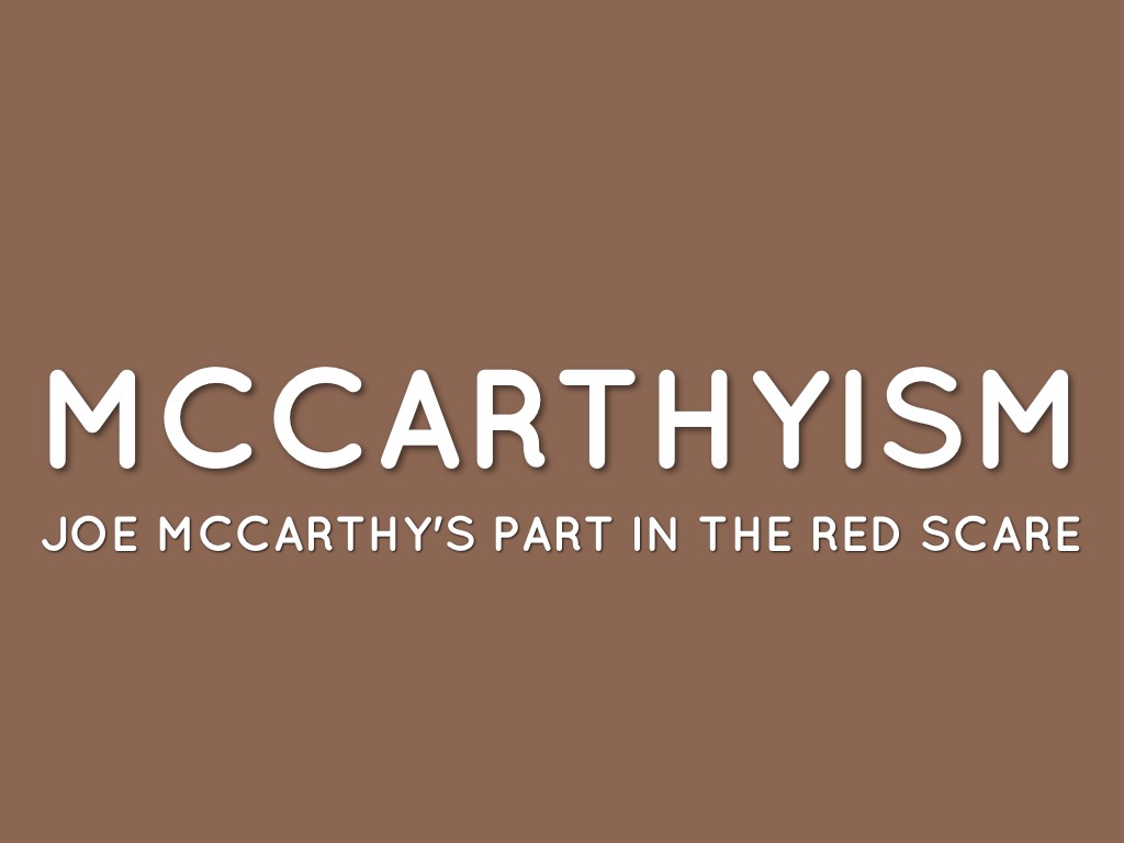 McCarthyism 