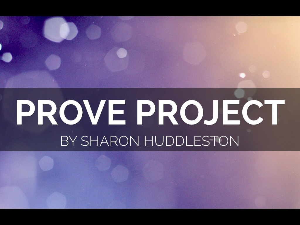 Prove It Project 