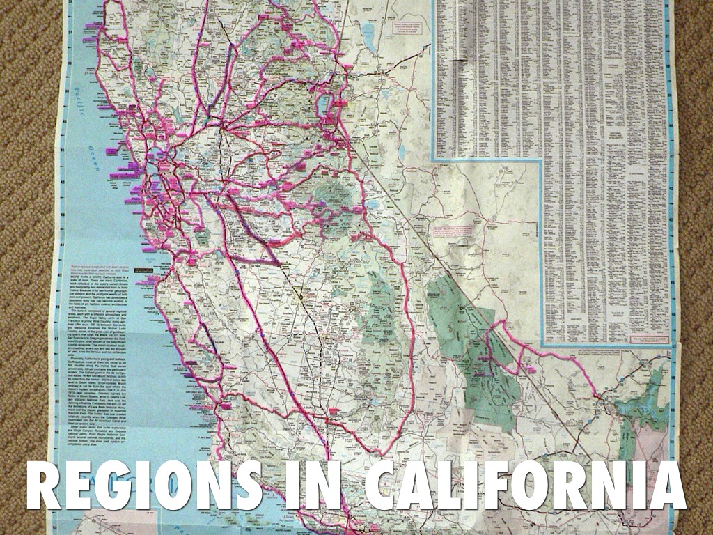 Regions In California