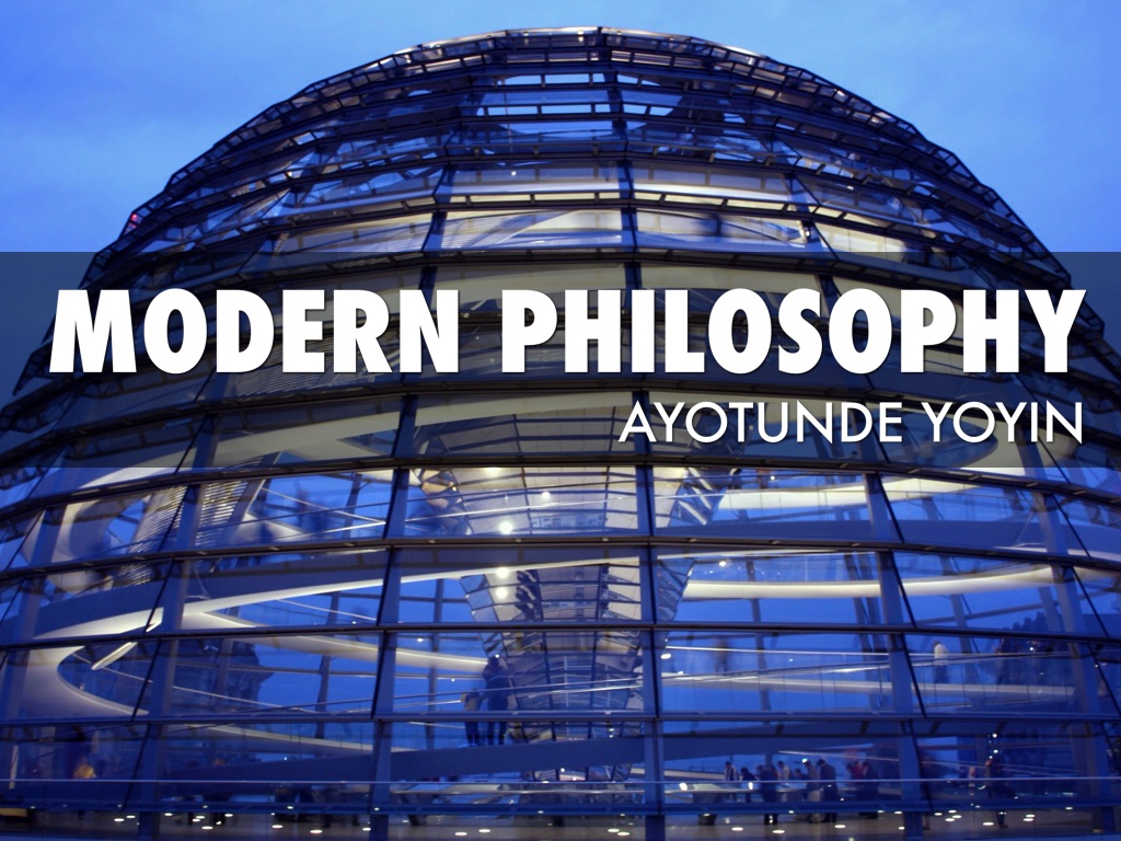 Modern Philosophy