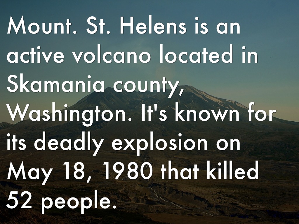 Mt. St. Helens 