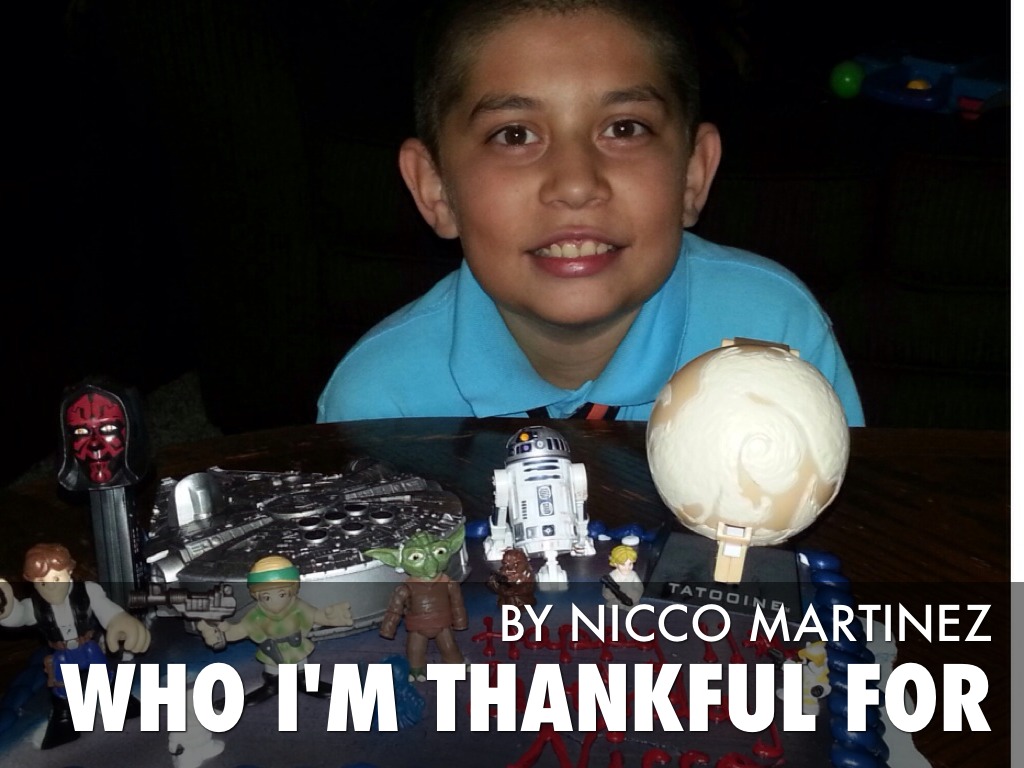 Who I'm Thankful For