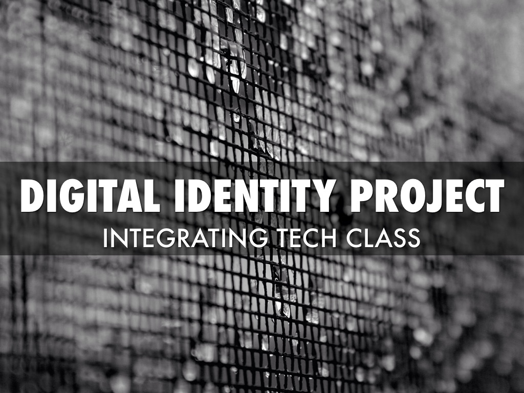 Digital Identity Project by angela Brisini