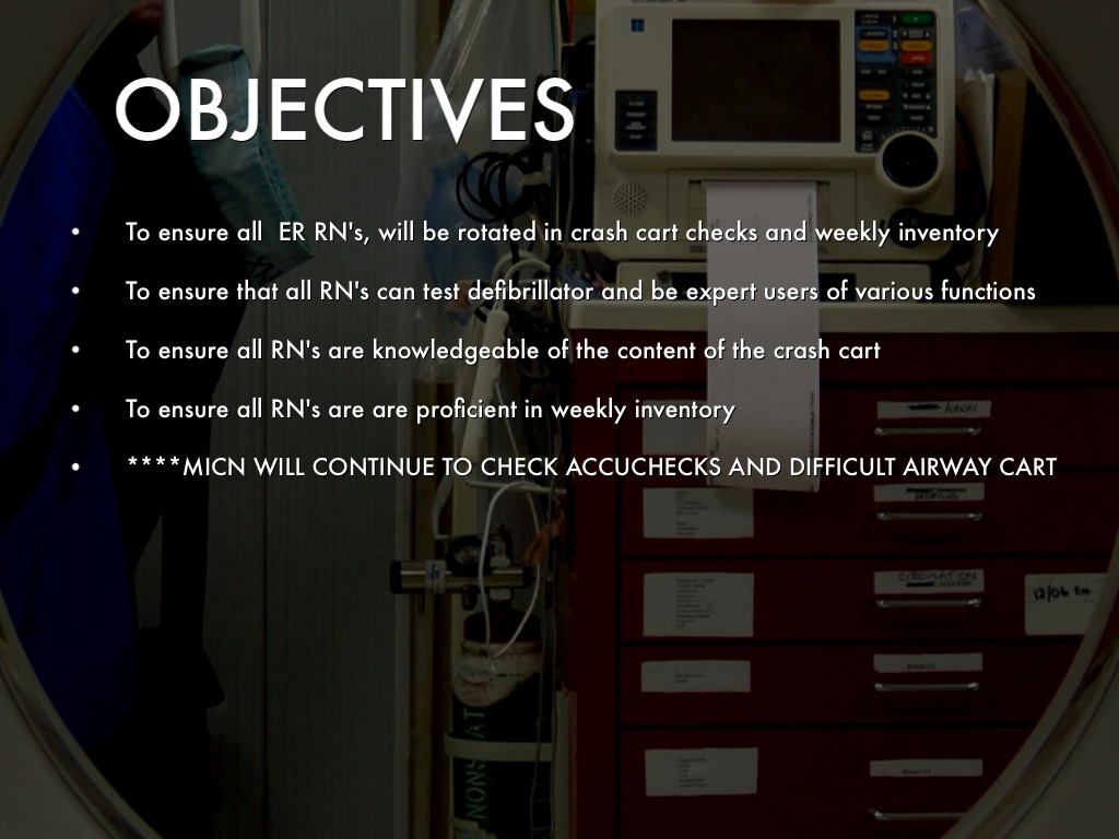 Crash Cart Checks by fixitstat