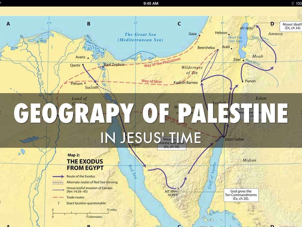 Geography Of Palestine