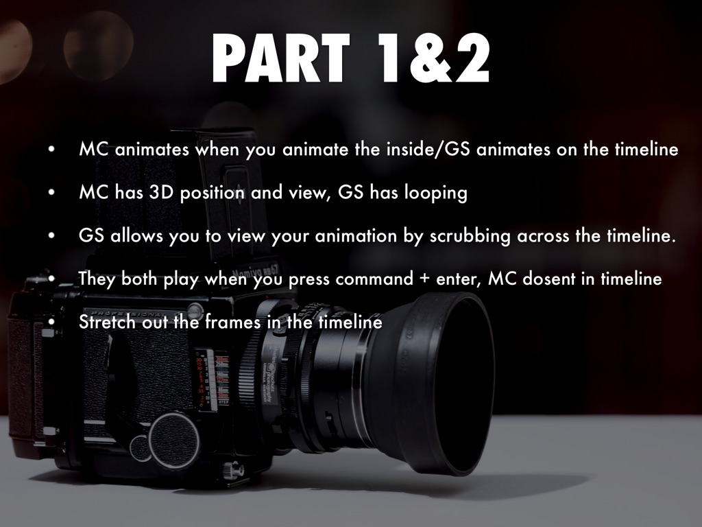 Movie Clip Vs. Graphic Symbol