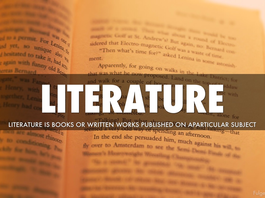 Copy of Literature