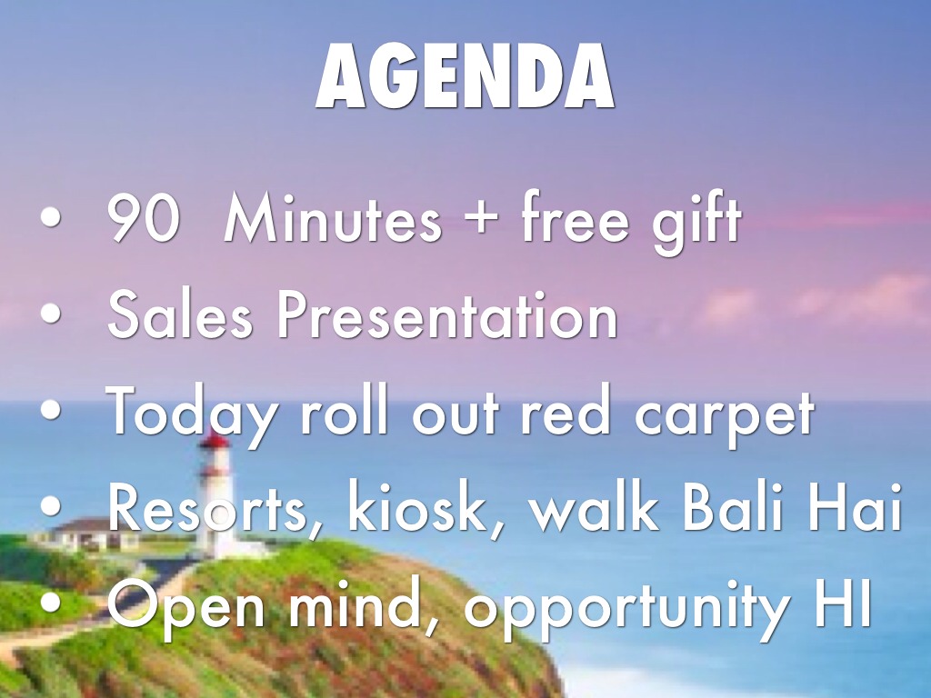 Agenda