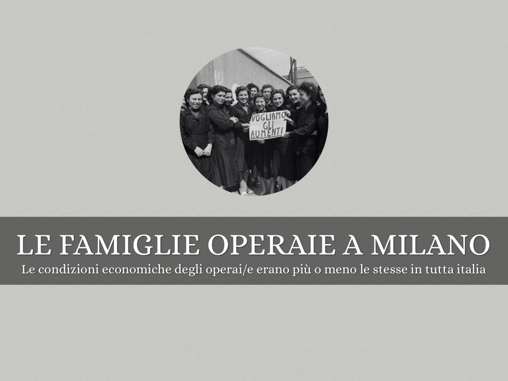 Gli Italiani tra 800' e 900'