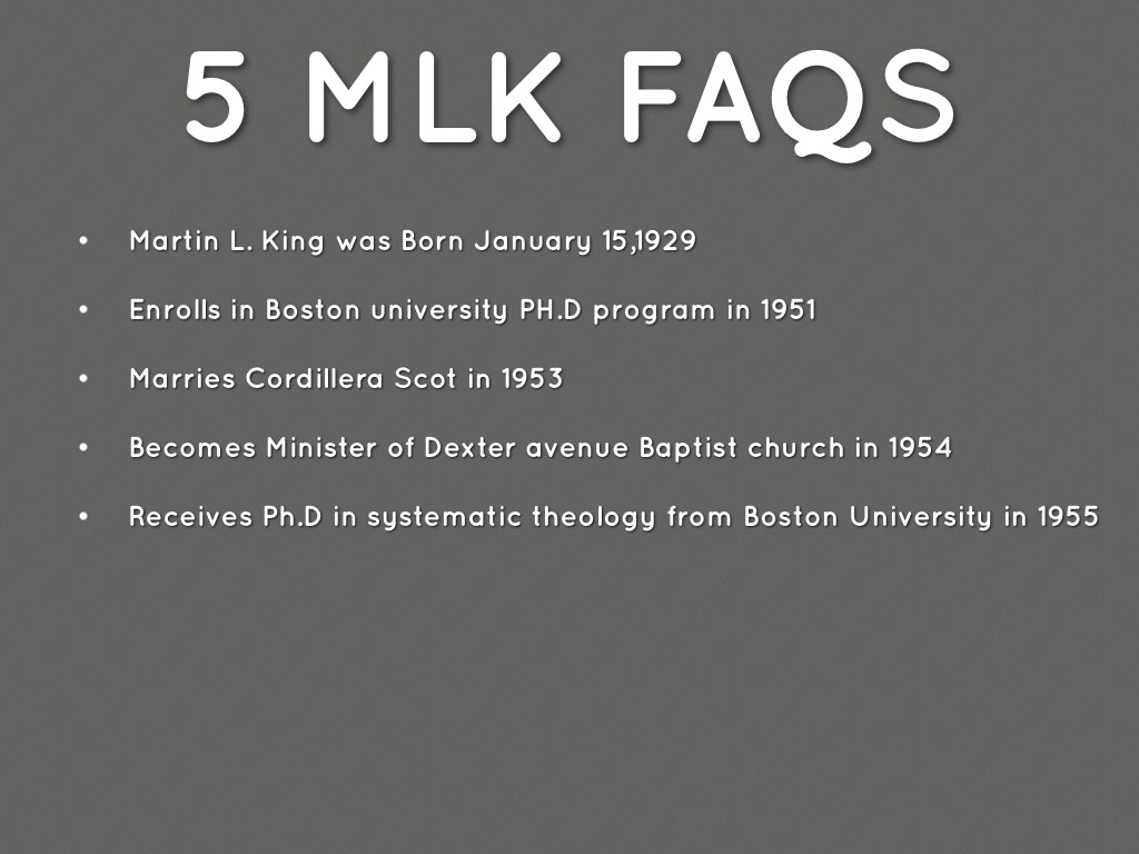 Martin Luther King JR.