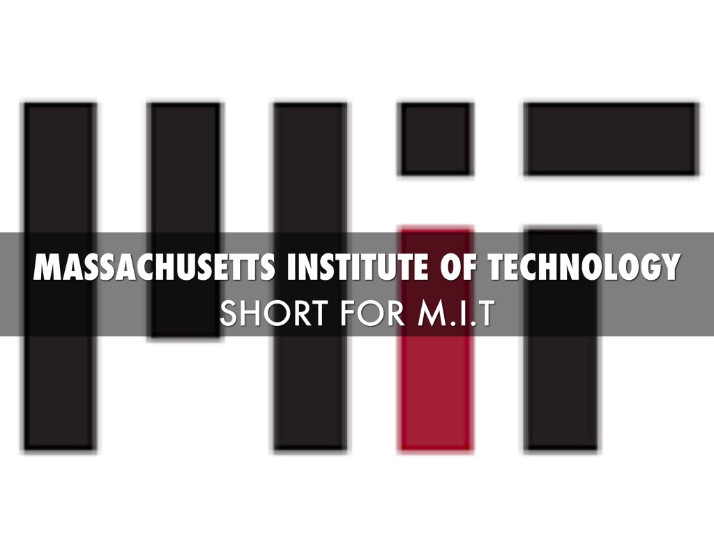 Copy of Massachusetts Institute of Technology Research Report #4