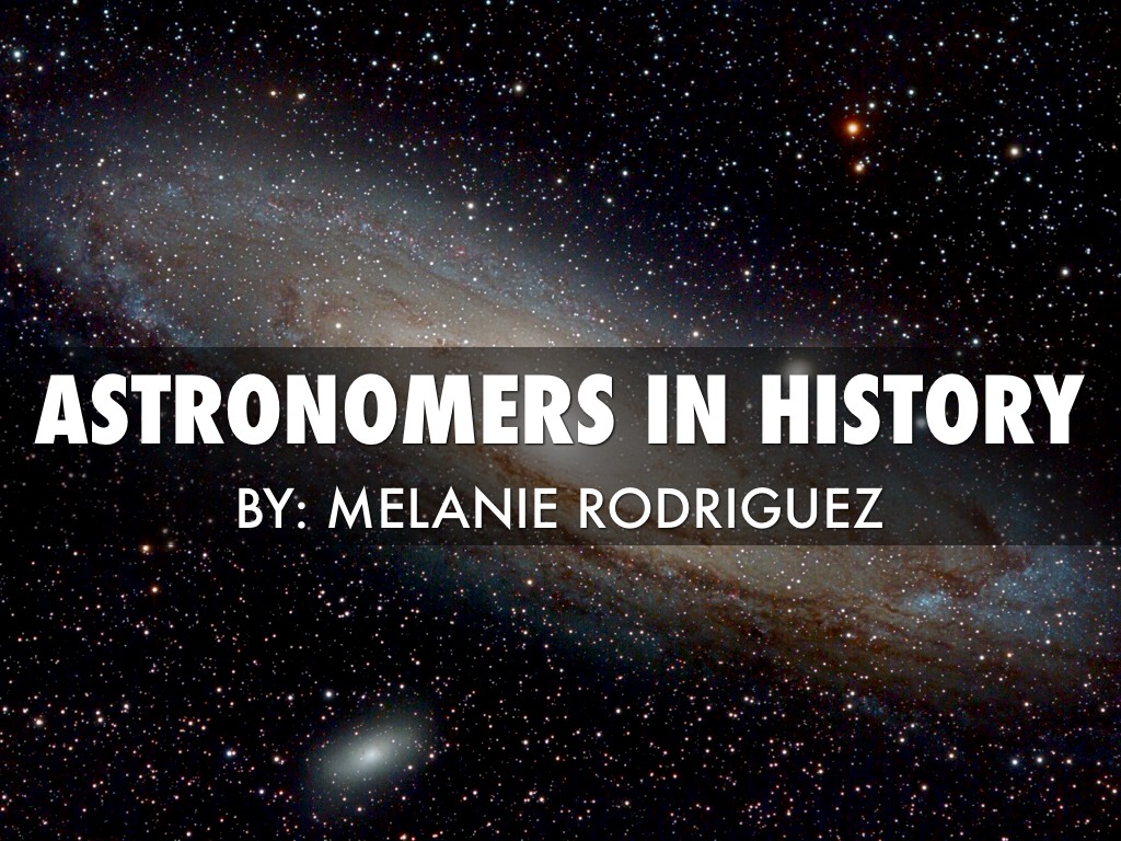 History Of Astronomy