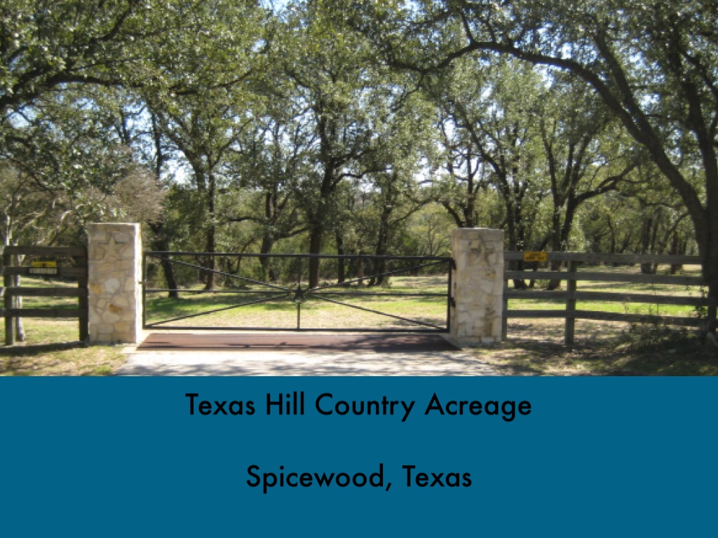 Hill Country Acreage
