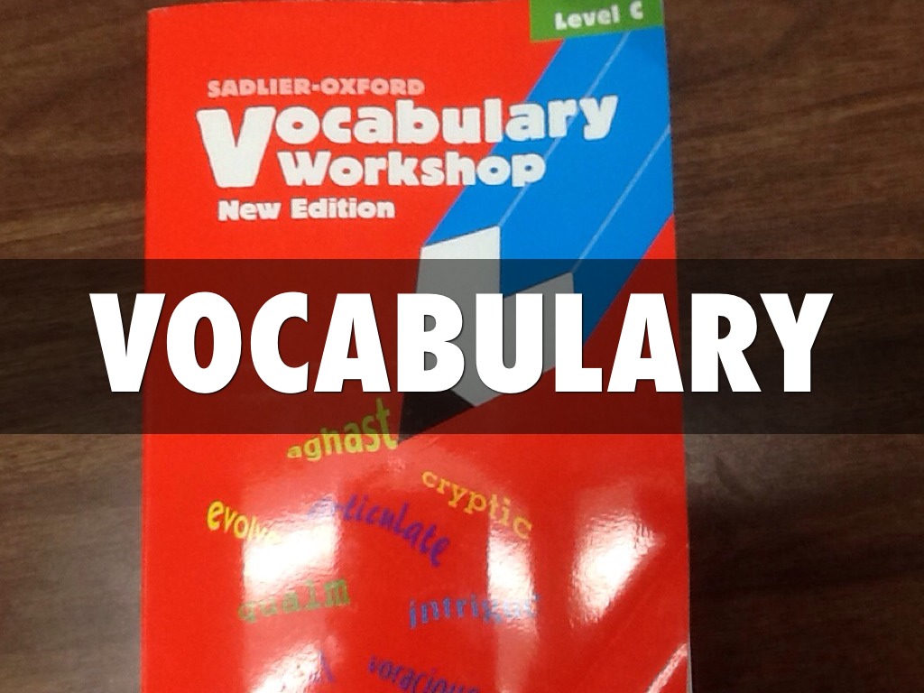 Unit 1 Vocabulary Fun