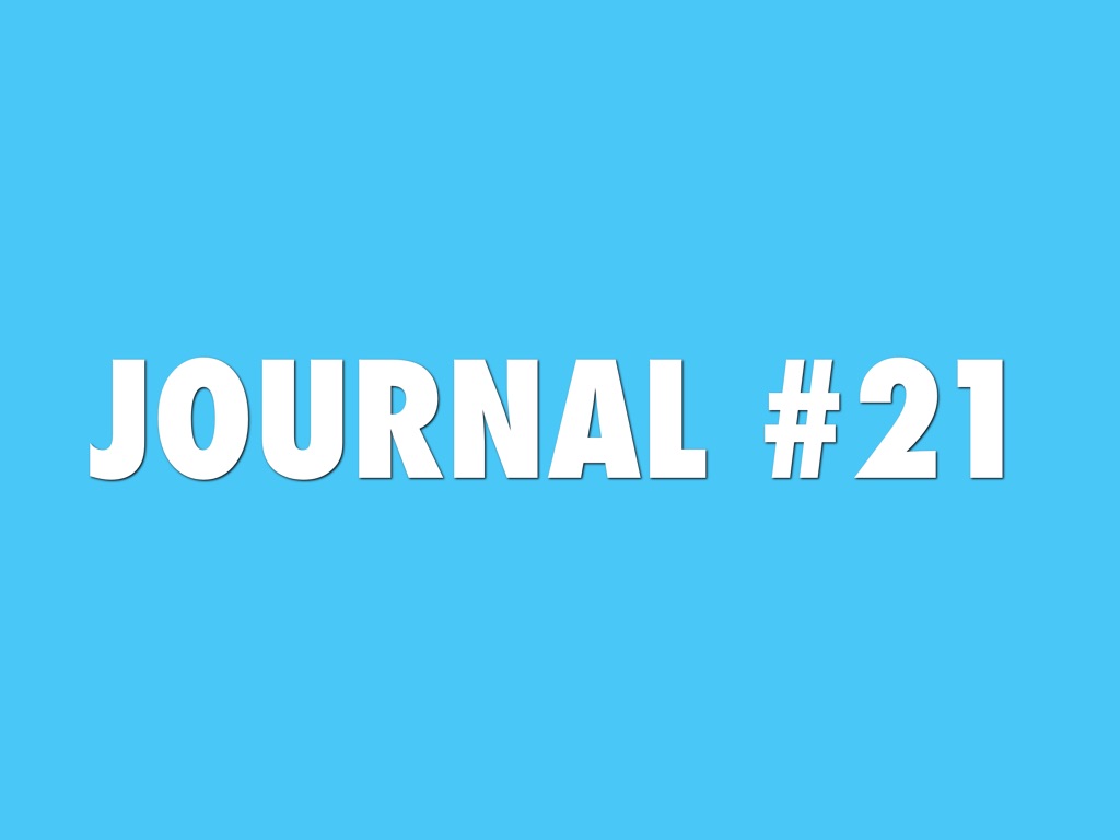 Journal#21