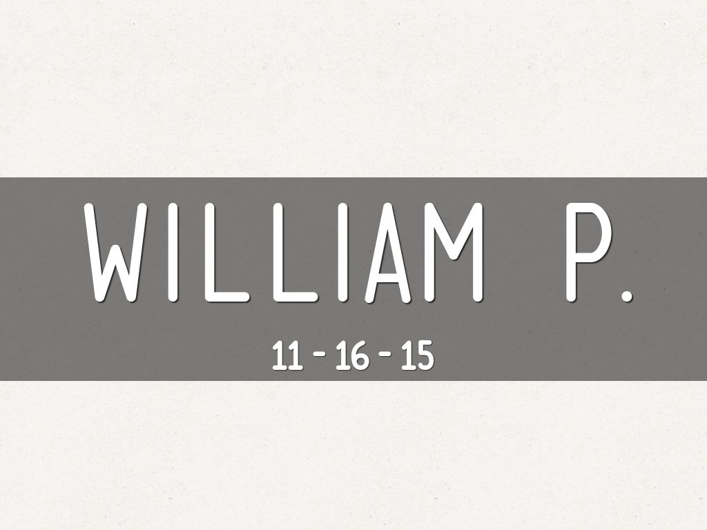 William P.