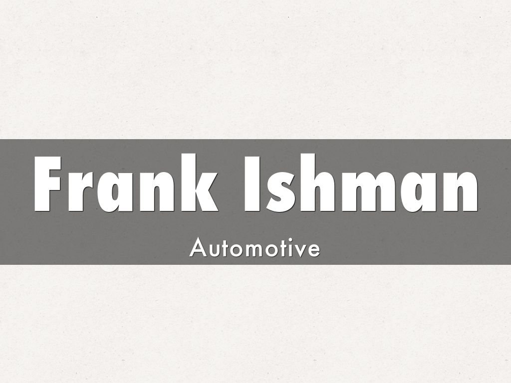 Frank Ishman