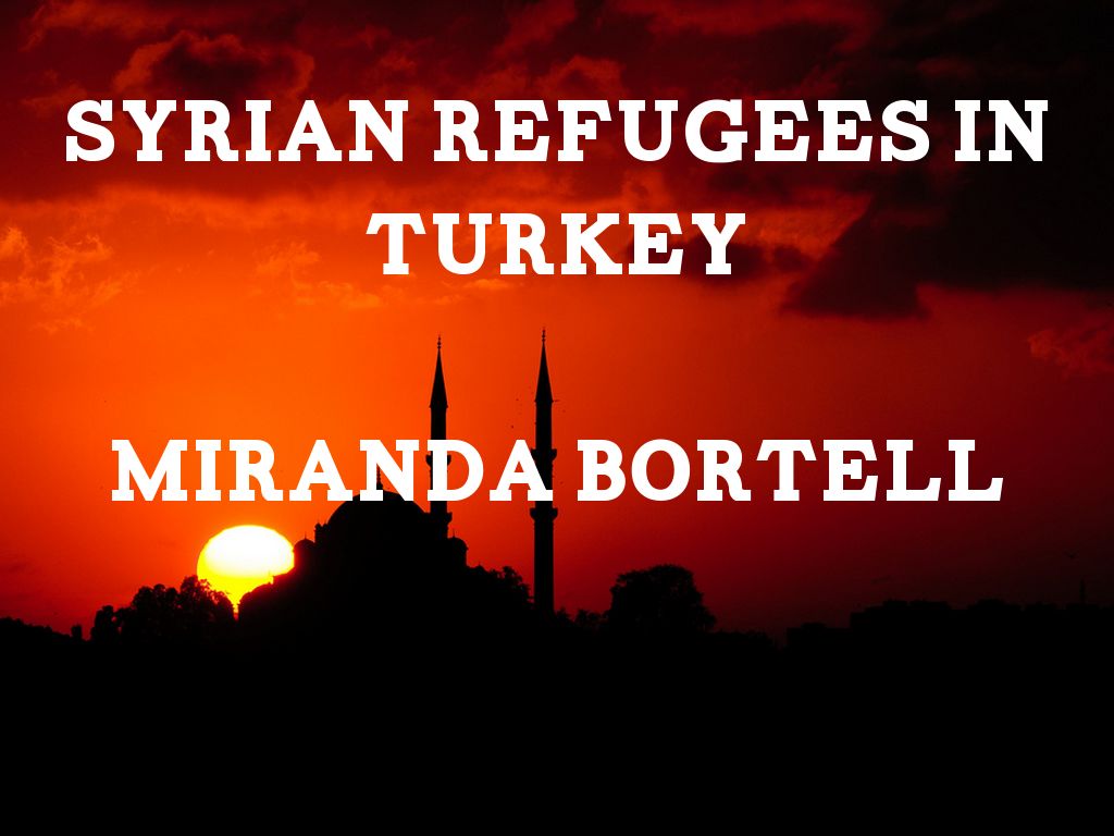 Syrian Refugees in Turkey