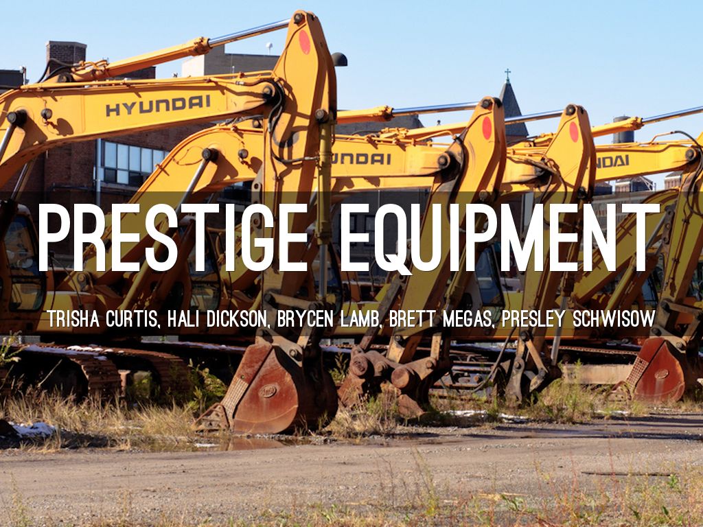 Prestige Equipment by tcurtis