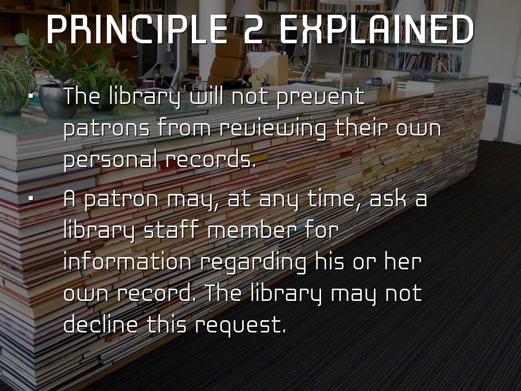 Protecting Patron Privacy by bstanton