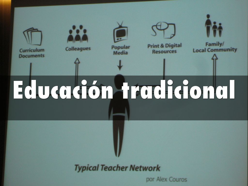 Educación tradicional