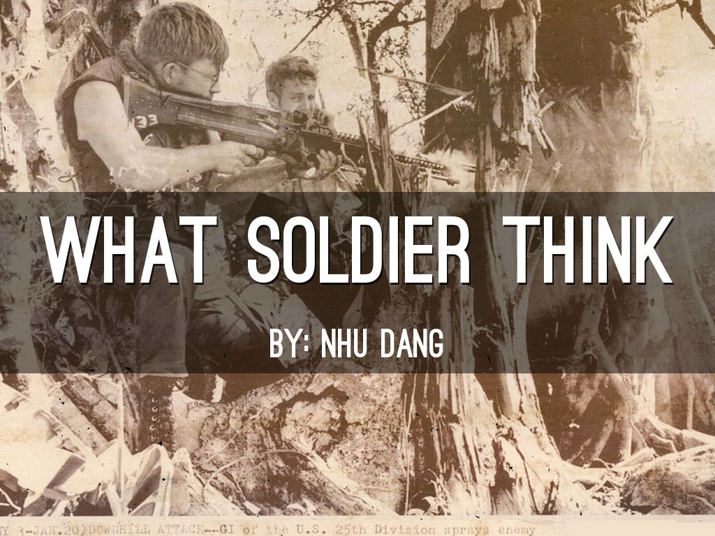 What Soldier Think