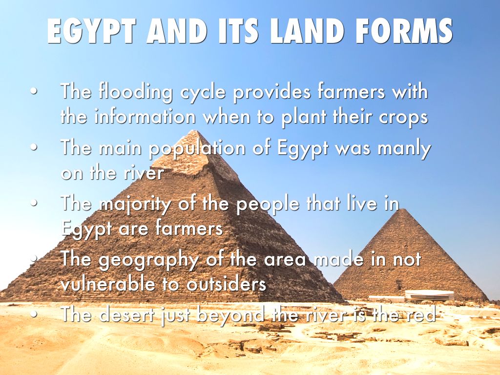 egypt and its geographical features Kids learn about ancient egyptian geography and the nile river the nile provided fertile land, transportation, and building materials for egypt. egypt and its geographical features Kids learn about ancient egyptian geography and the nile river the nile provided fertile land, transportation, and building materials for egypt.