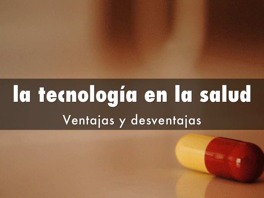 la tecnología en la salud