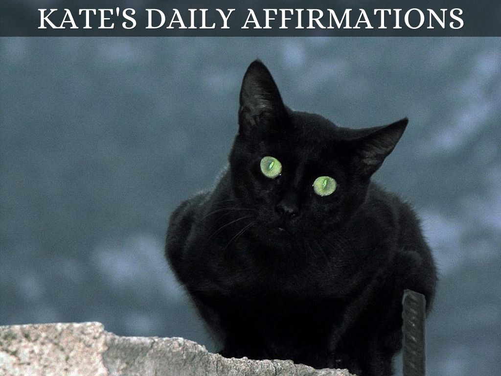 kate's daily affirmations
