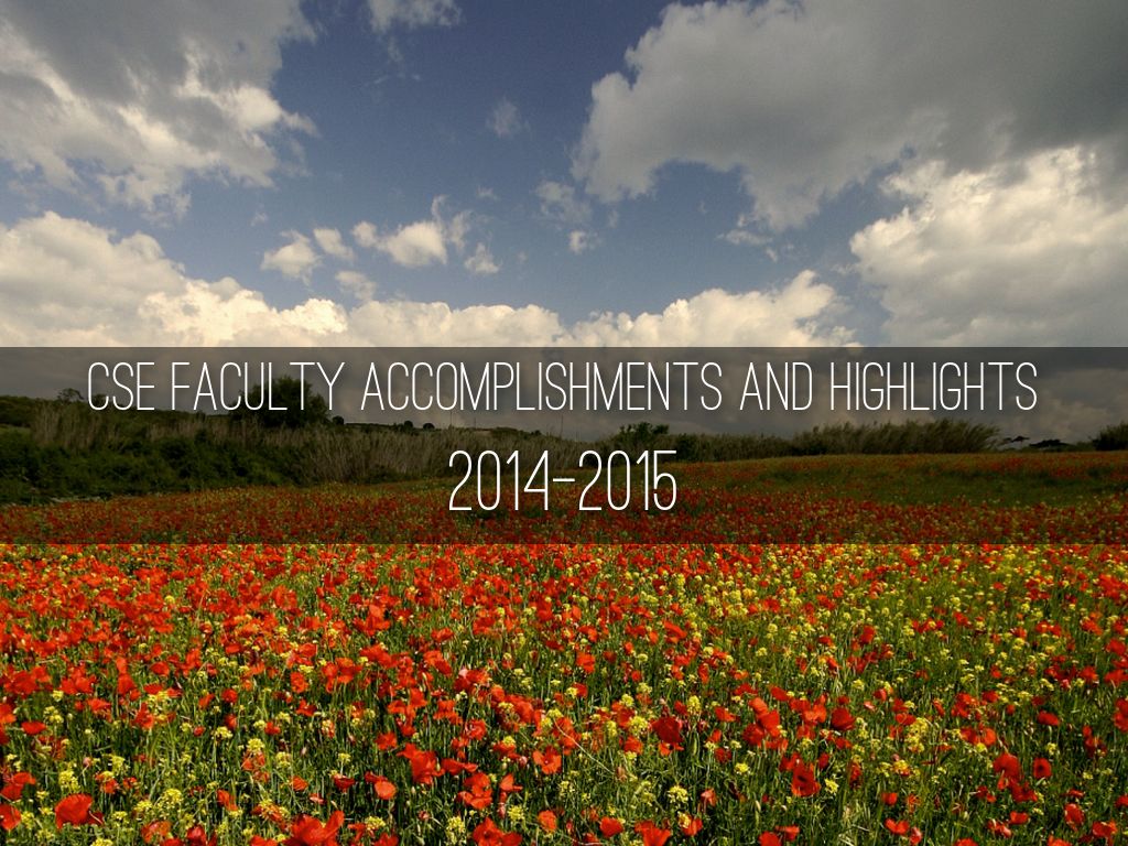 Thank You CSE Adjuncts!