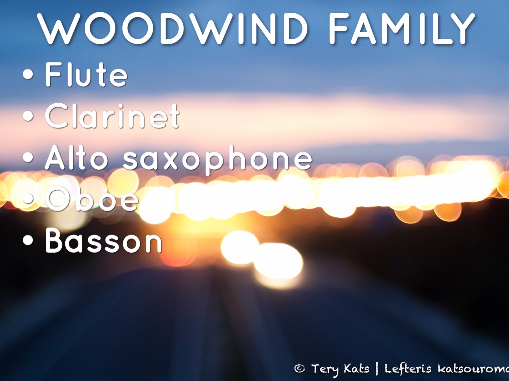 Woodwind Instruments