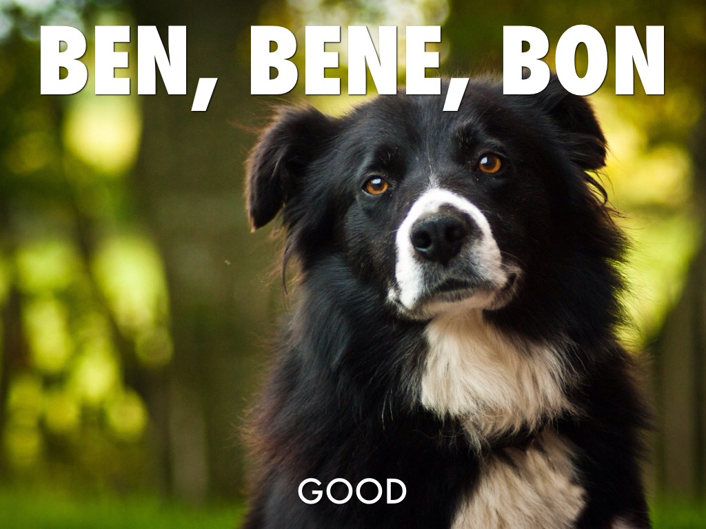 Ben =good 