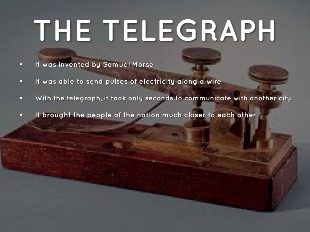 industrial revolution telegraph