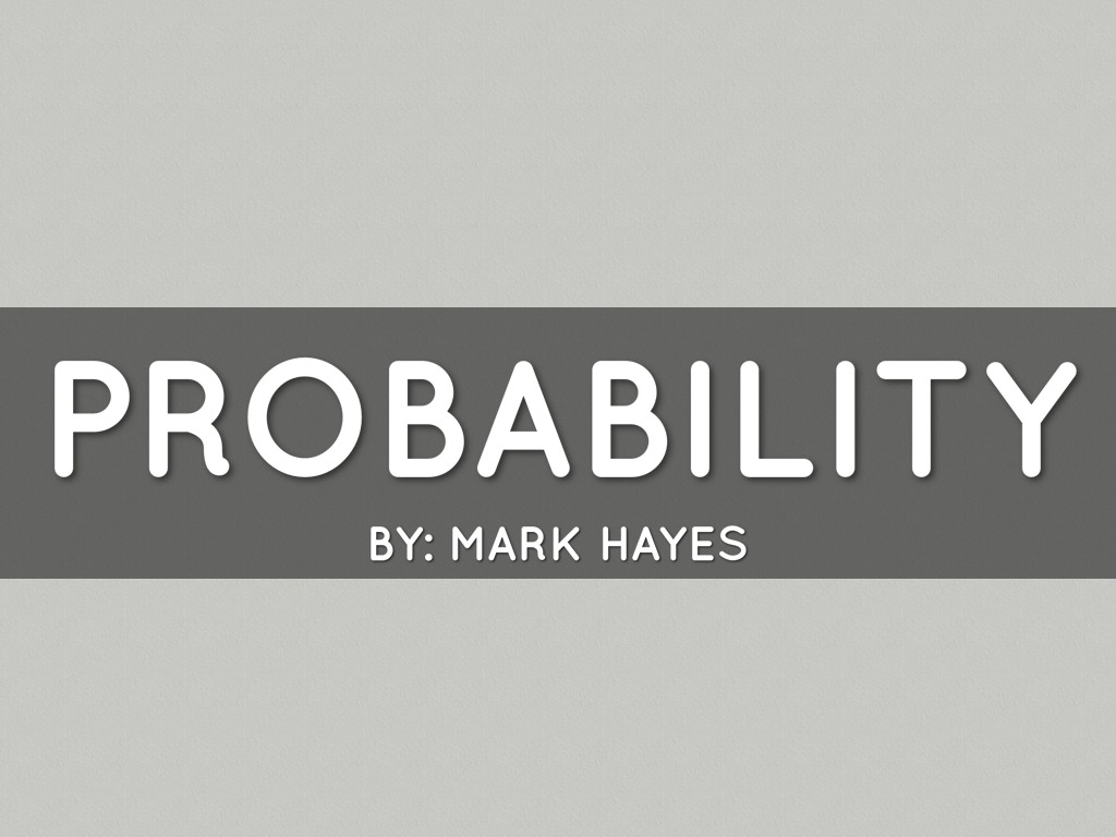 Probability Presentation