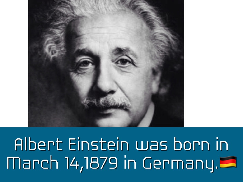 Albert Einstein 