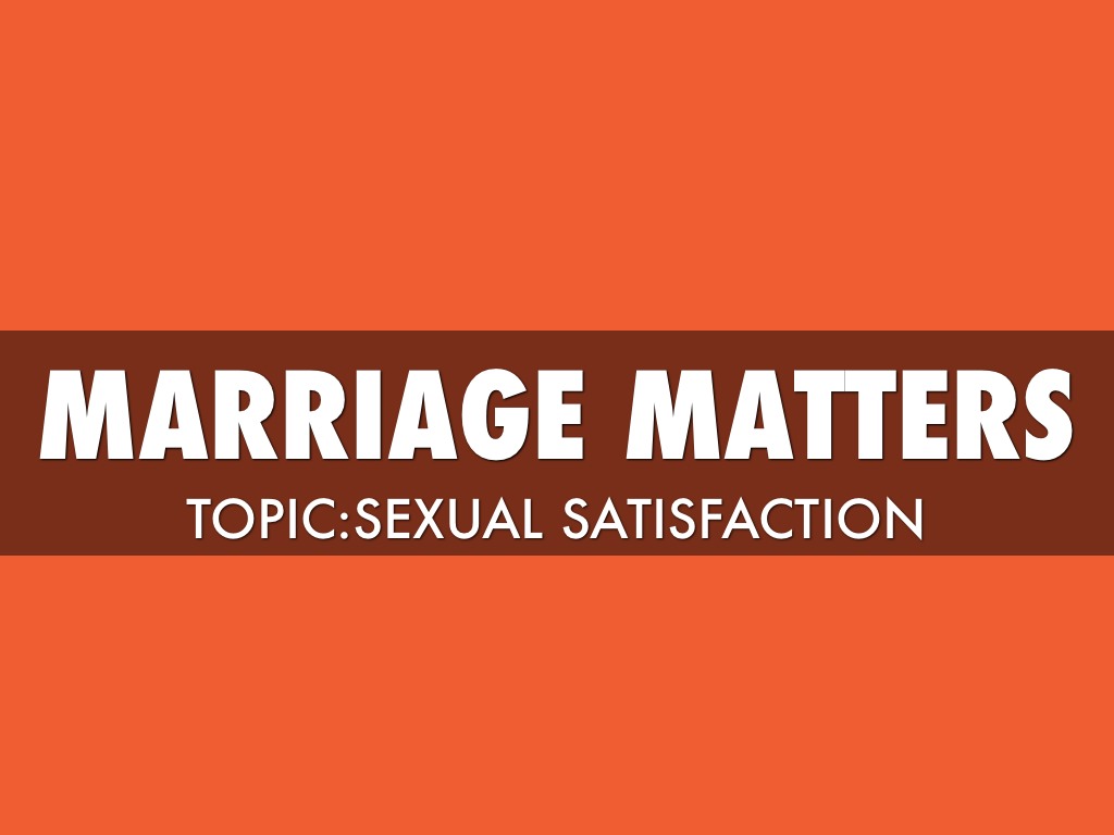 Marriage Matters 