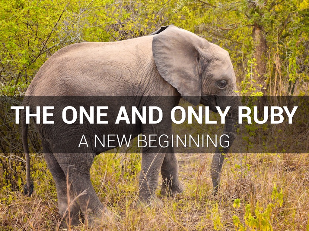 THE ONE AND ONLY RUBY