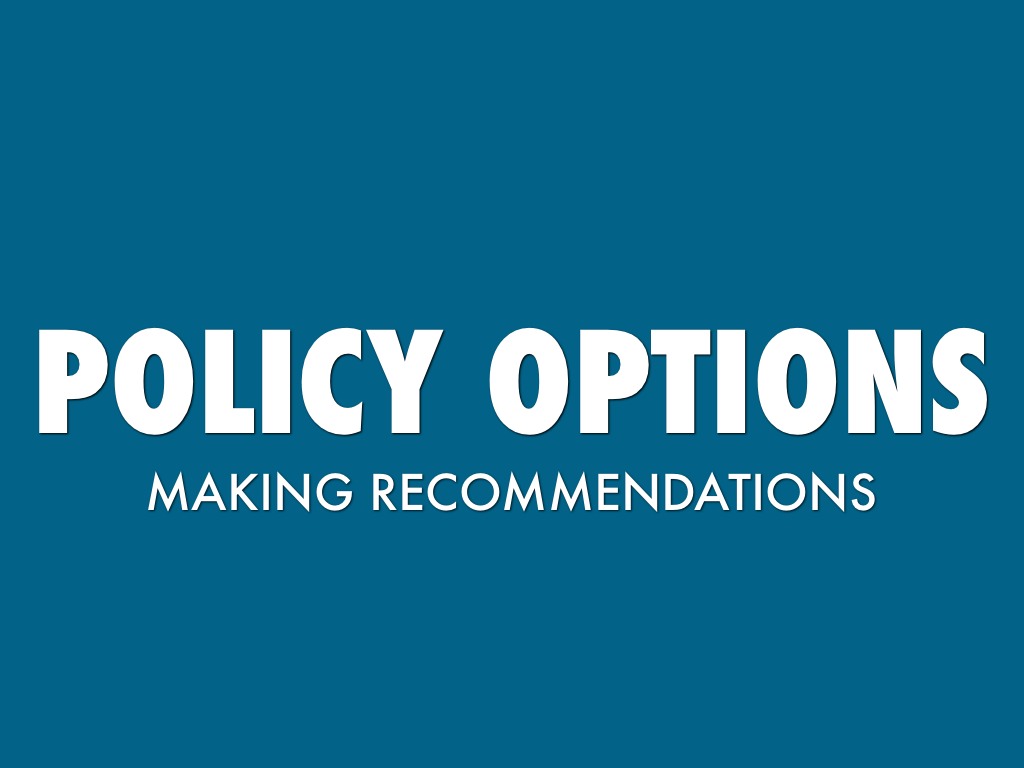 Making Recommendations