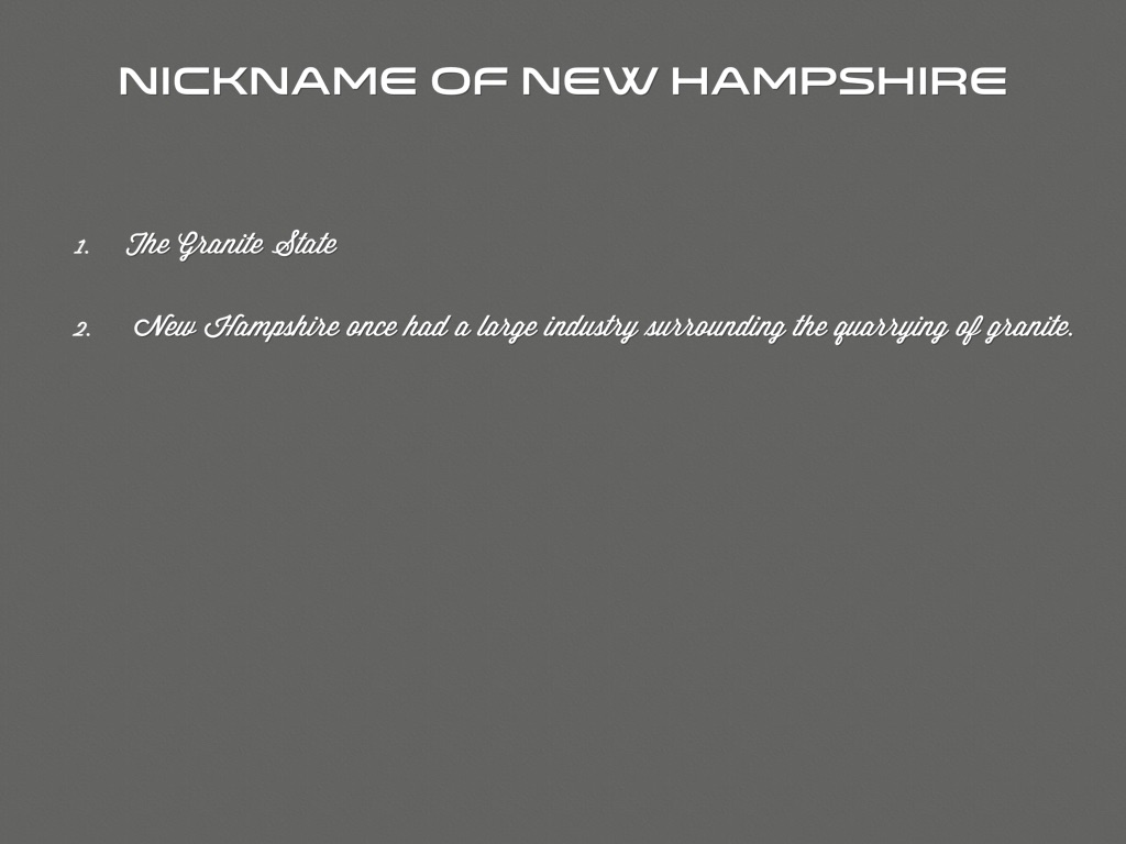 New Hampshire by Mahesh Chaganti