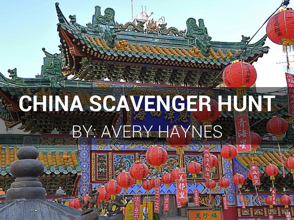 China Scavenger Hunt