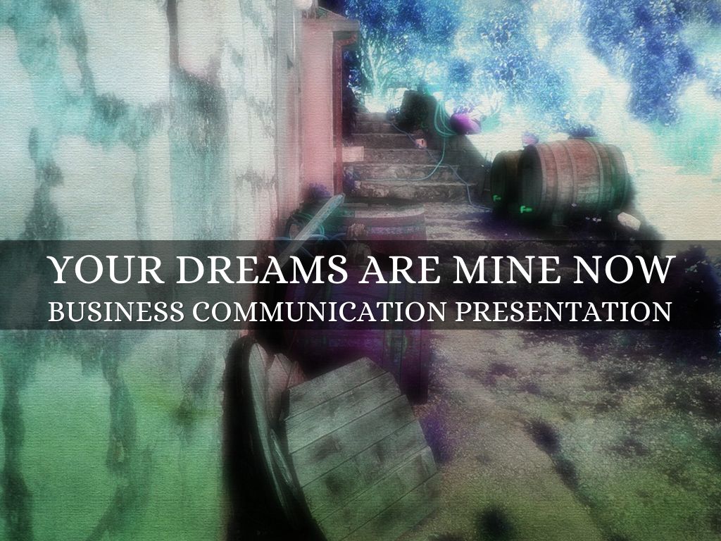 Your Dreams Are Mine now