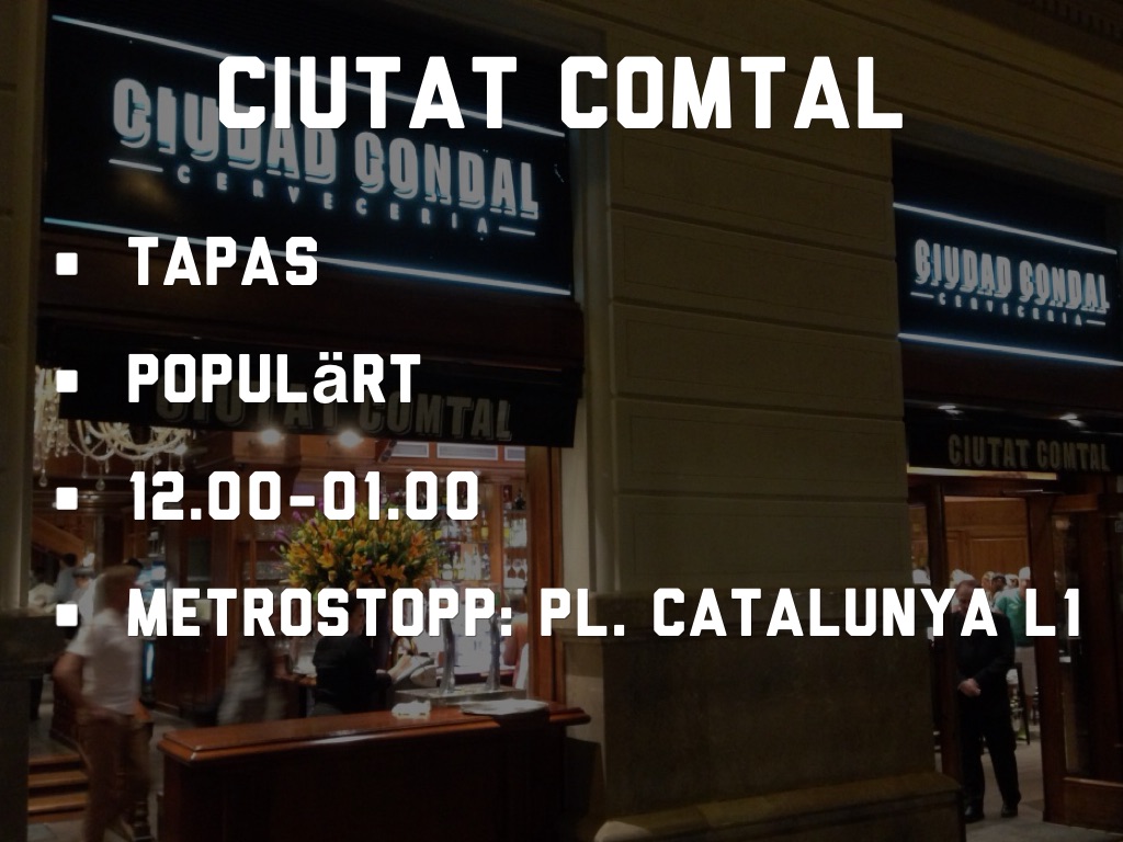 Restauranger - Barcelona