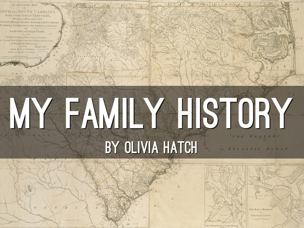 History Of Me Family Tree