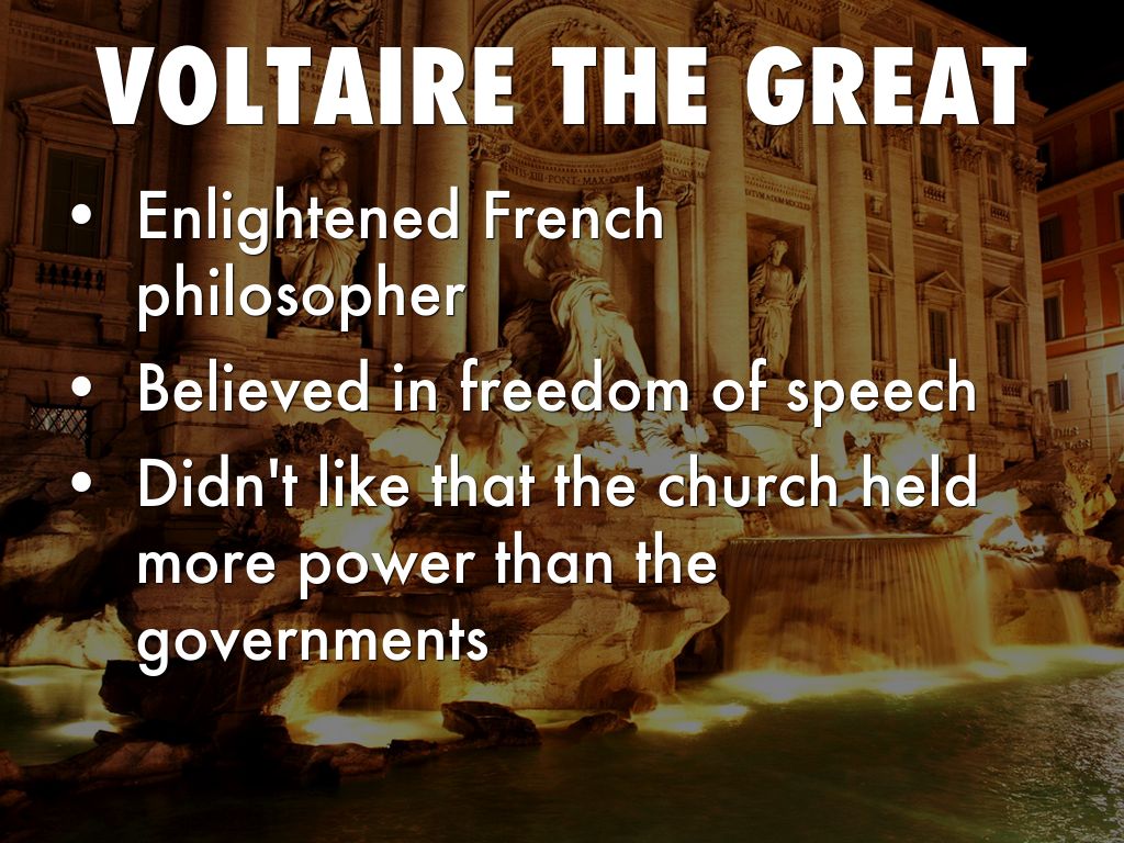 Voltaire The Great