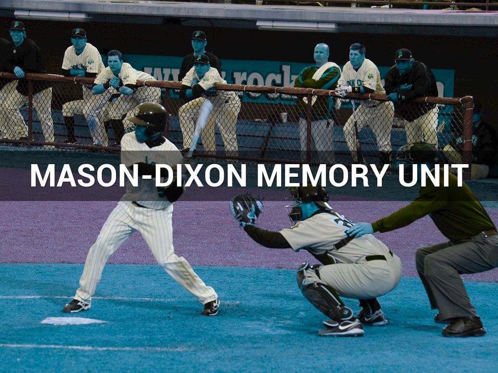 Mason-Dixon Memory Vocab