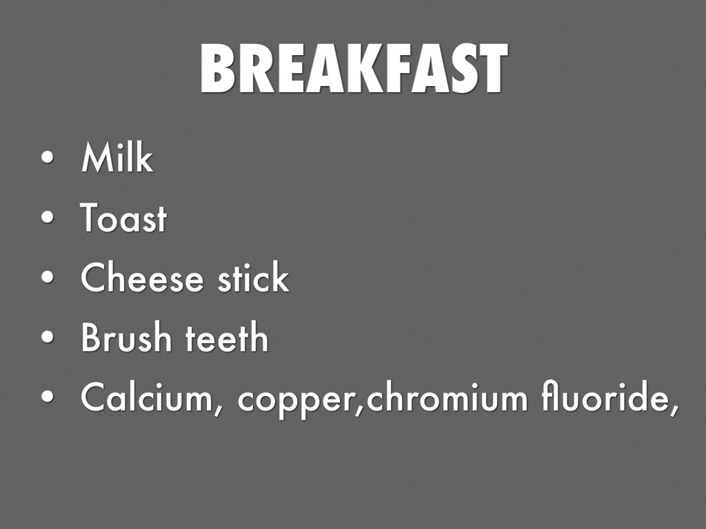 Nutrition Meal Justin Braxton