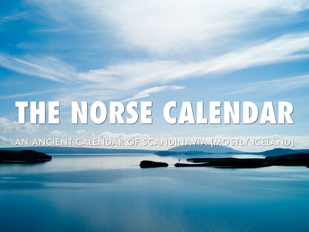 Norse Calendar