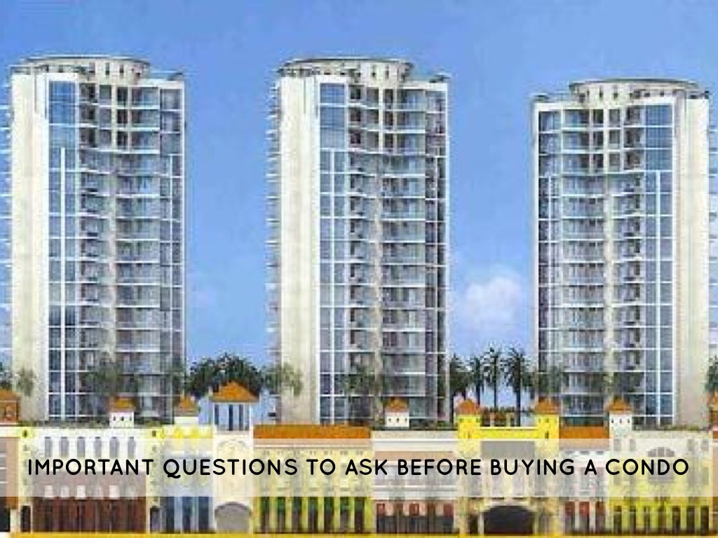 Importan Questions To Ask Before Buying A Condo